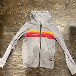 Aviator nation kids zip hoodie